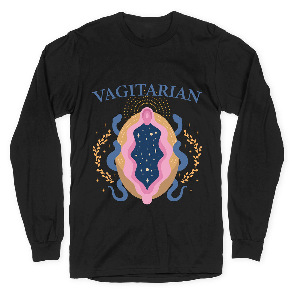 Vagitarian Lesbian Pride Longsleeve Tee