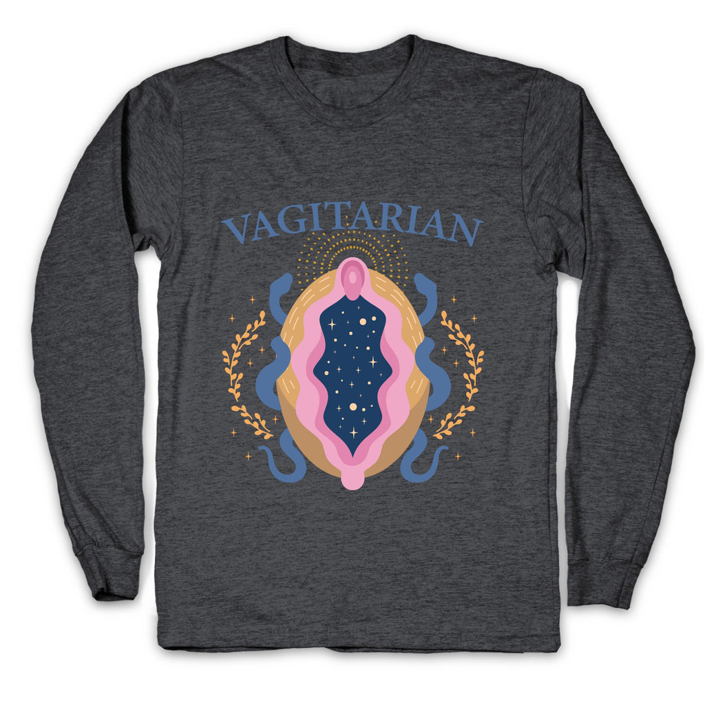 Vagitarian Lesbian Pride Longsleeve Tee