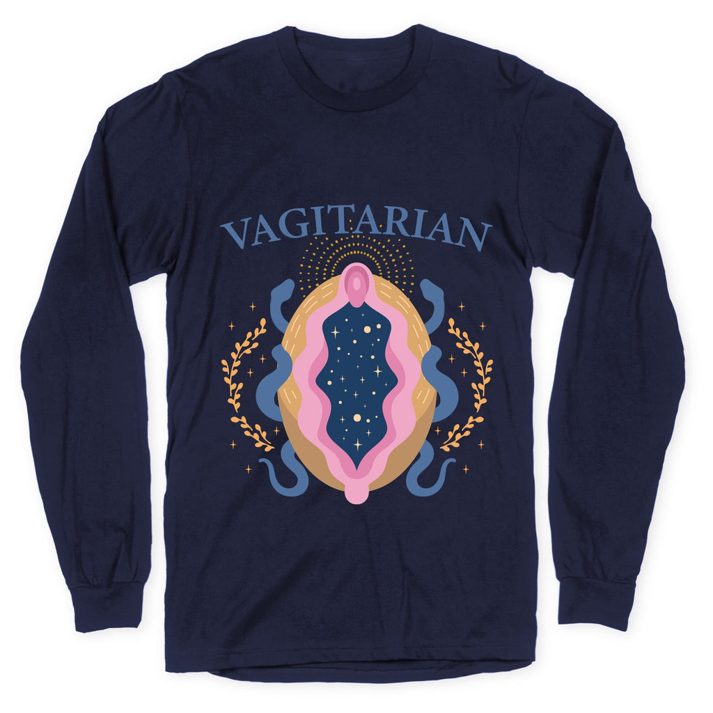 Vagitarian Lesbian Pride Longsleeve Tee