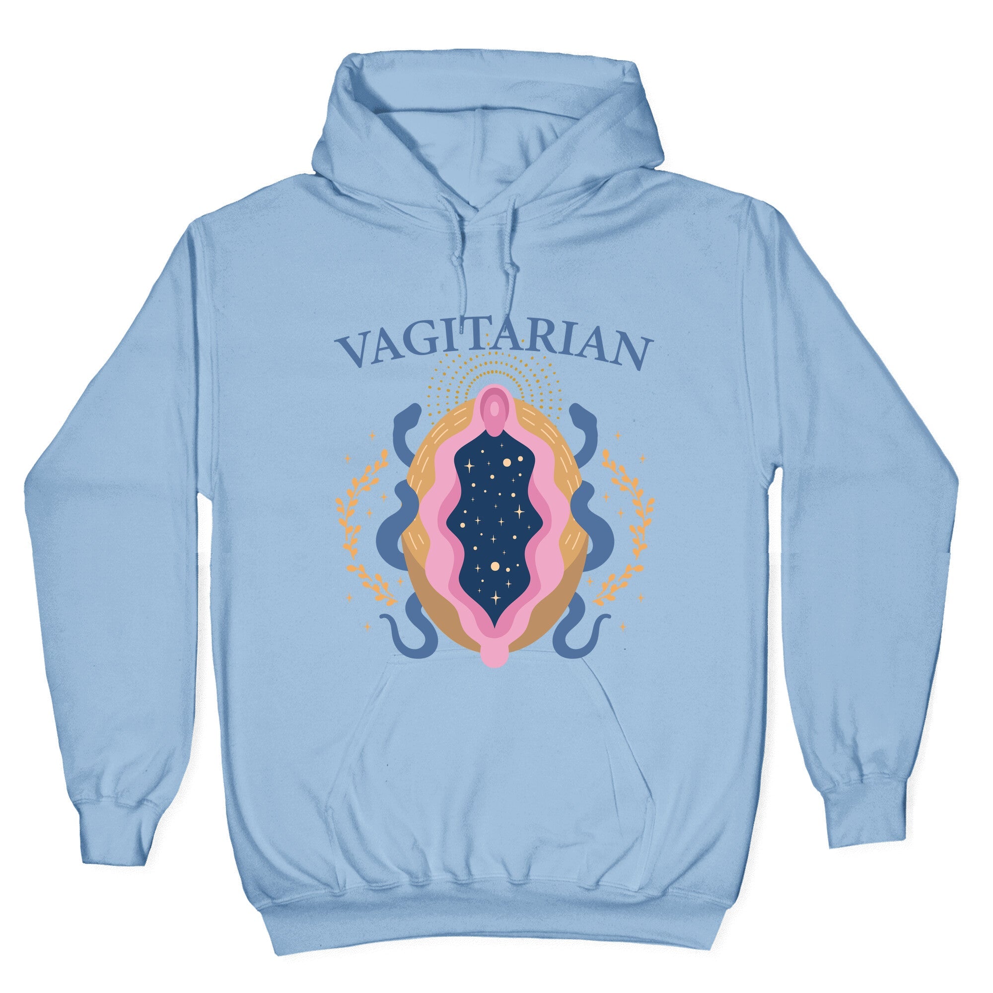 Vagitarian Lesbian Pride Hoodie