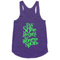 Pay Some Respect To Womens Sports Racerback Tank