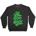 Pay Some Respect To Womens Sports Crewneck Sweatshirt