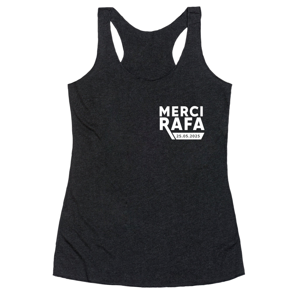 Merci Rafa Racerback Tank