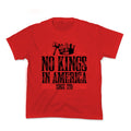 No Kings In America Kids Tee