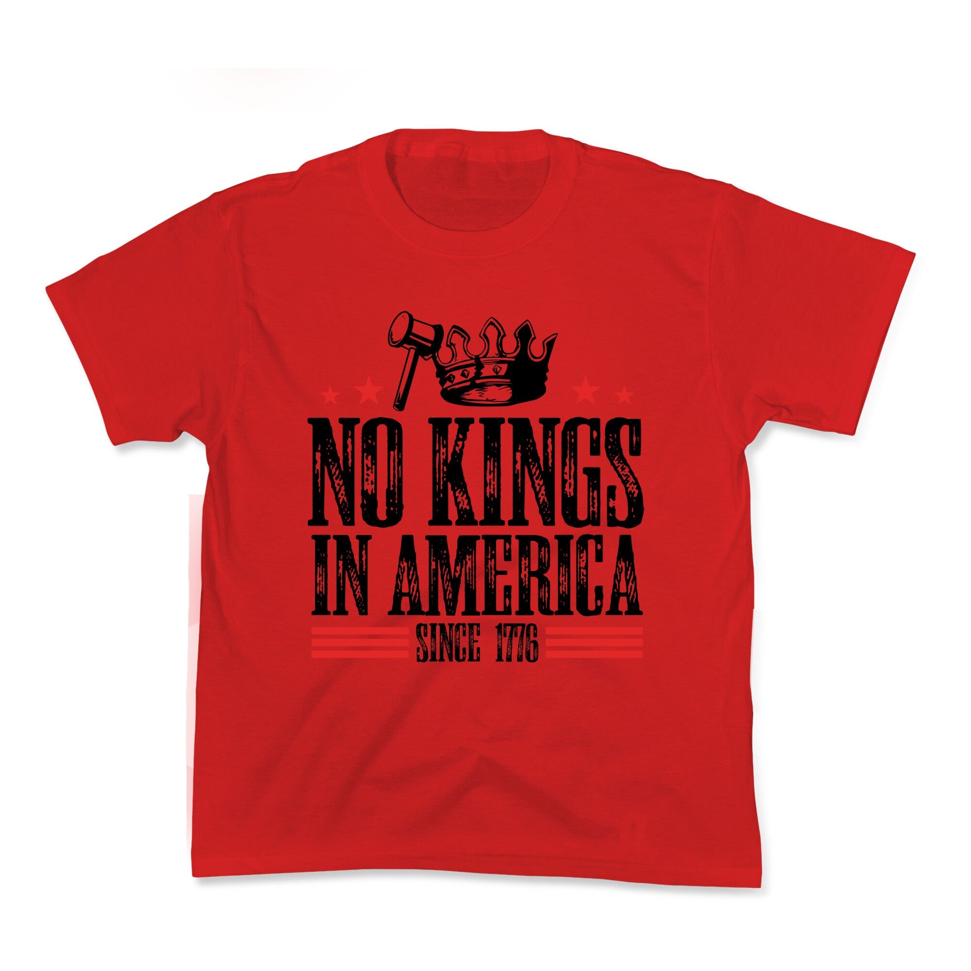 No Kings In America Kids Tee