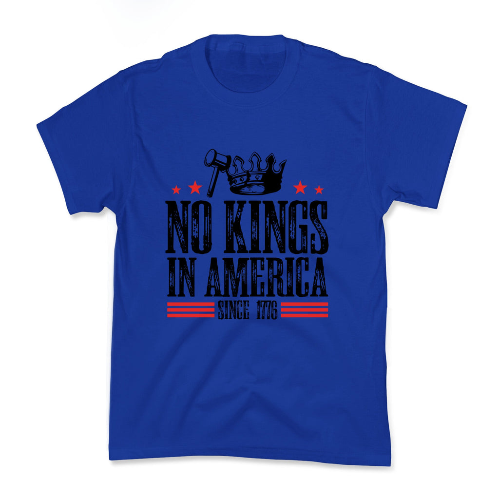 No Kings In America Kids Tee