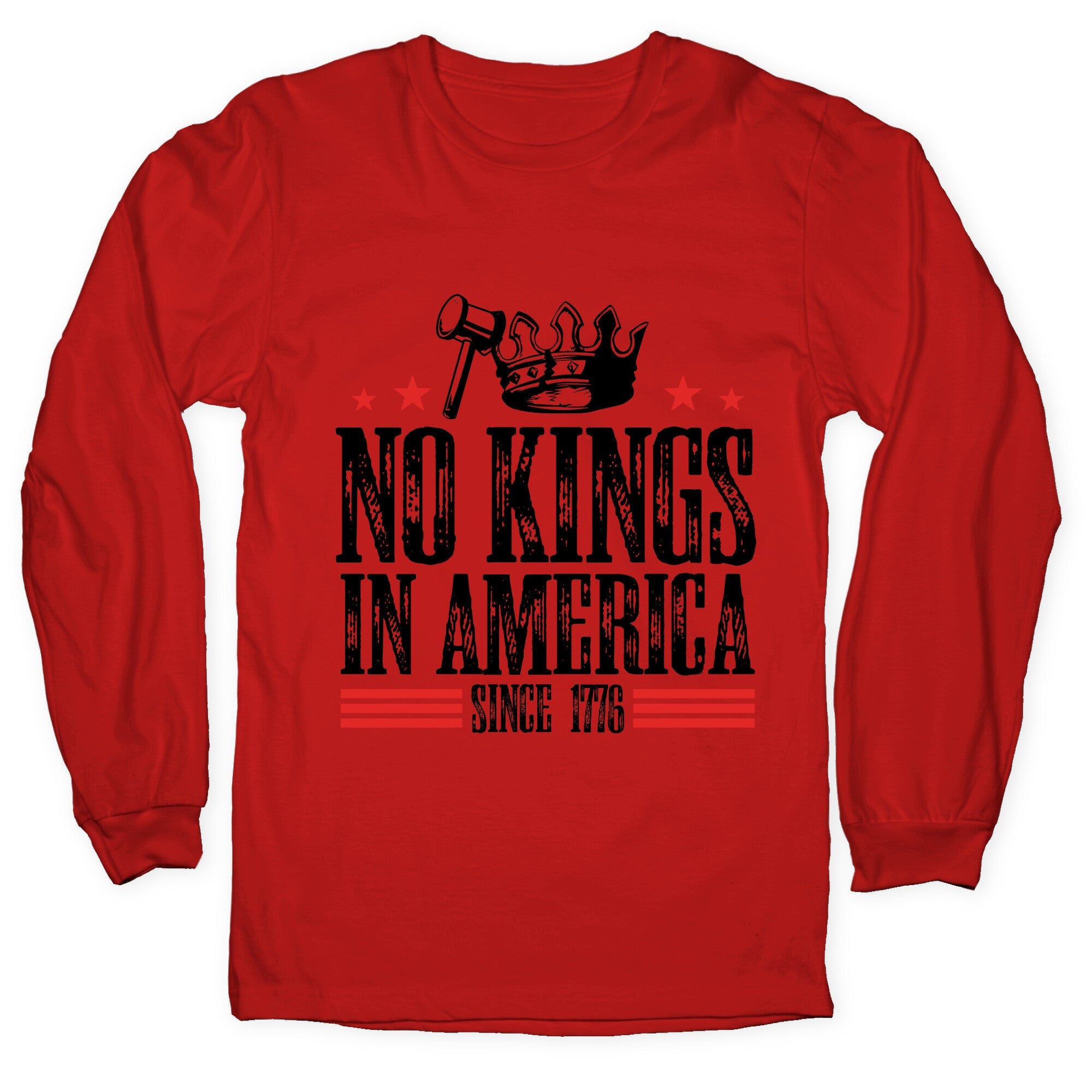 No Kings In America Longsleeve Tee