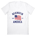 No Kings In America Since 1776 V-Neck