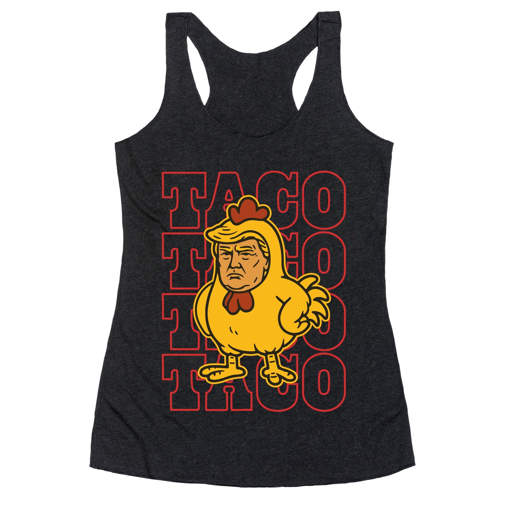 Taco Trump Racerback Tank