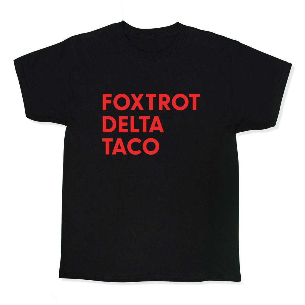 Foxtrot Delta Taco Trump Kids Tee