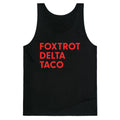 Foxtrot Delta Taco Trump Tank Top