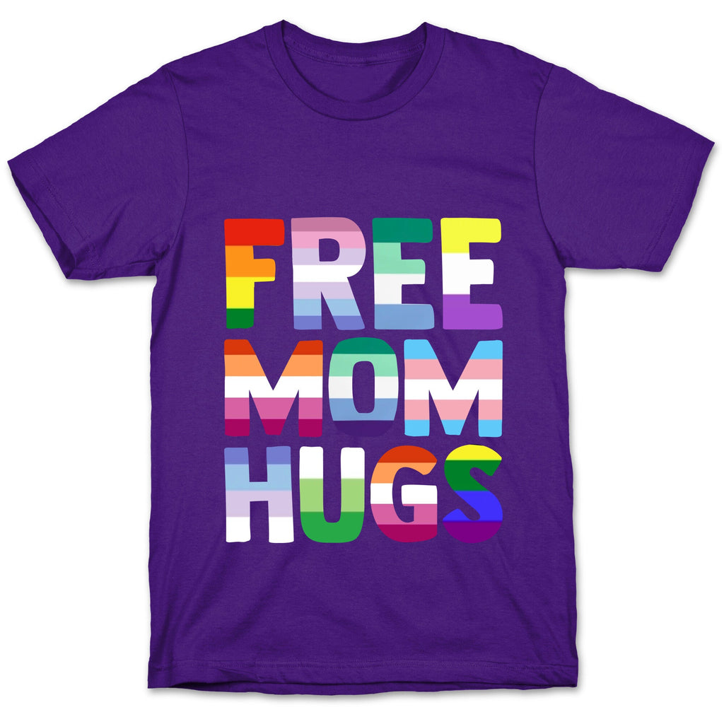 Free Mom Hugs Rainbow T-Shirt
