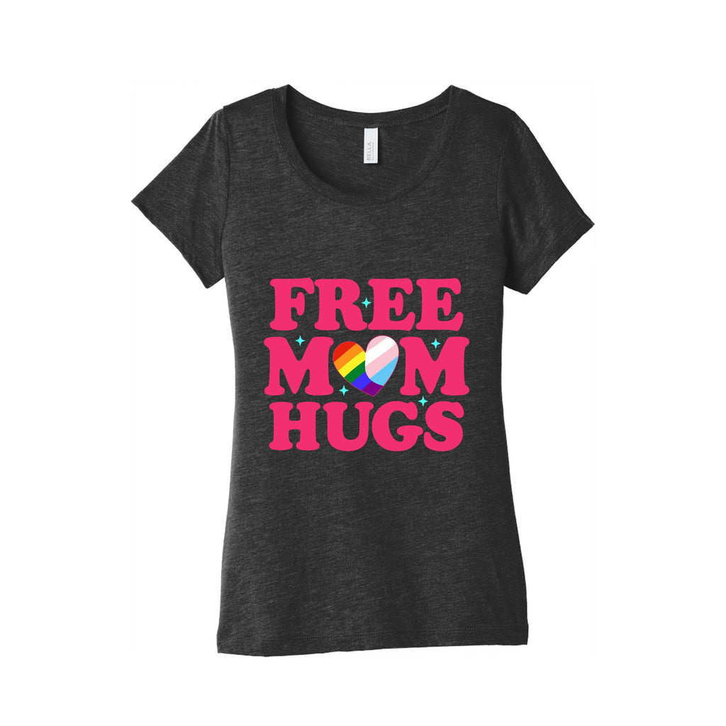 Free Mom Hugs Pride Womens Triblend Tee