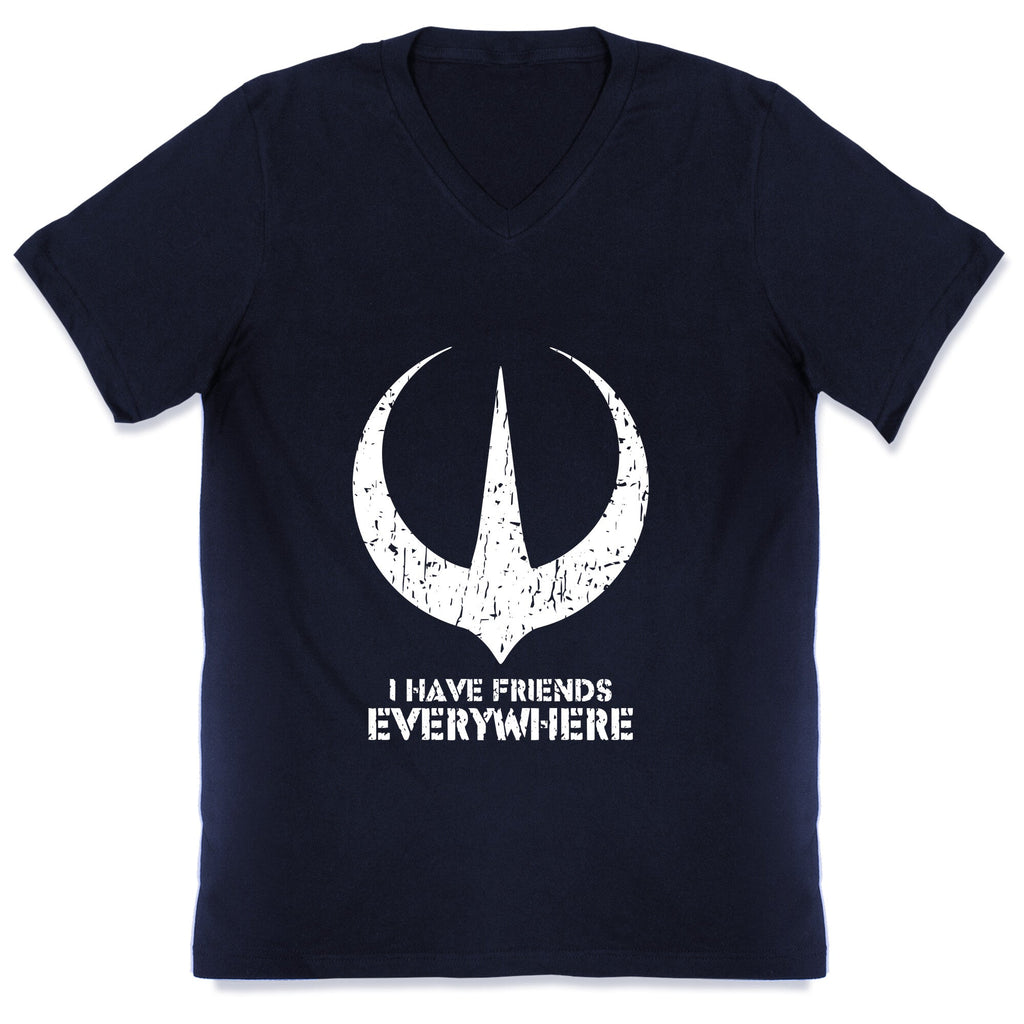I Have Friends Everywhere V-Neck