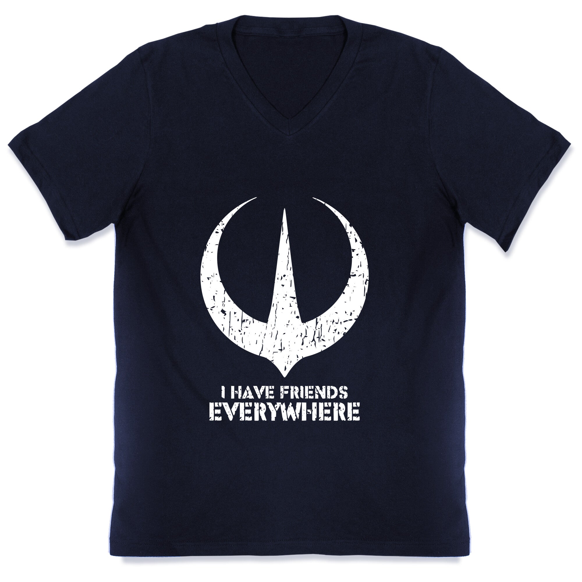 I Have Friends Everywhere V-Neck