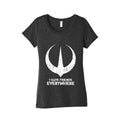 I Have Friends Everywhere Womens Triblend Tee