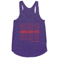 Abolish Ice Red Racerback Tank