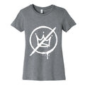 No Kings Crown Anti Trump Womens Cotton Tee