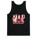 Girls Will Be Girls Fourth of July Tank Top