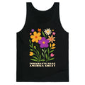 Immigrants Make America Great Floral Tank Top