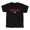 Immigrants Make America Great Flag Kids Tee