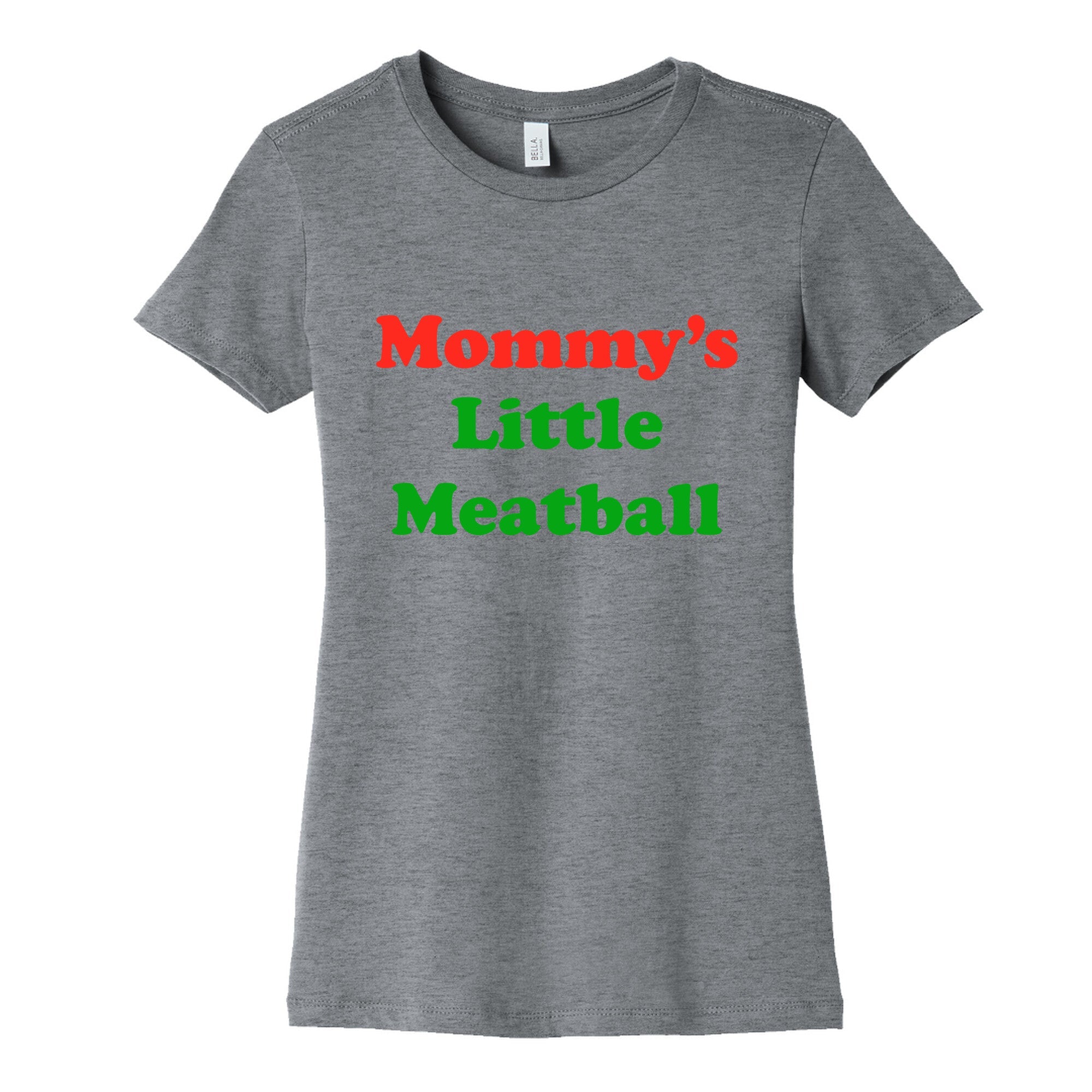 Mommys Little Meatball NYC Womens Cotton Tee