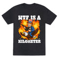 WTF Is A Kilometer Unisex Triblend Tee