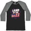 Land of the Rizz Baseball Tee