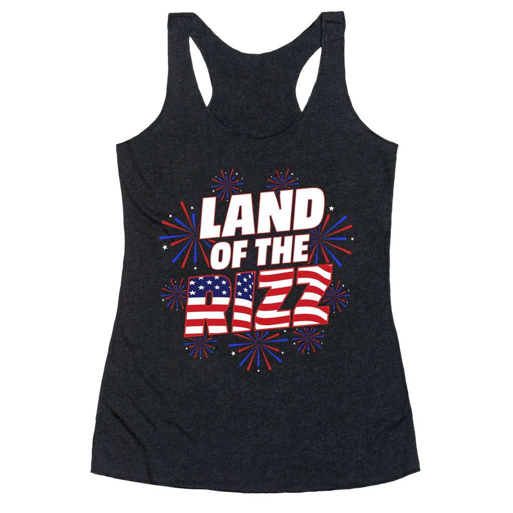 Land of the Rizz Racerback Tank