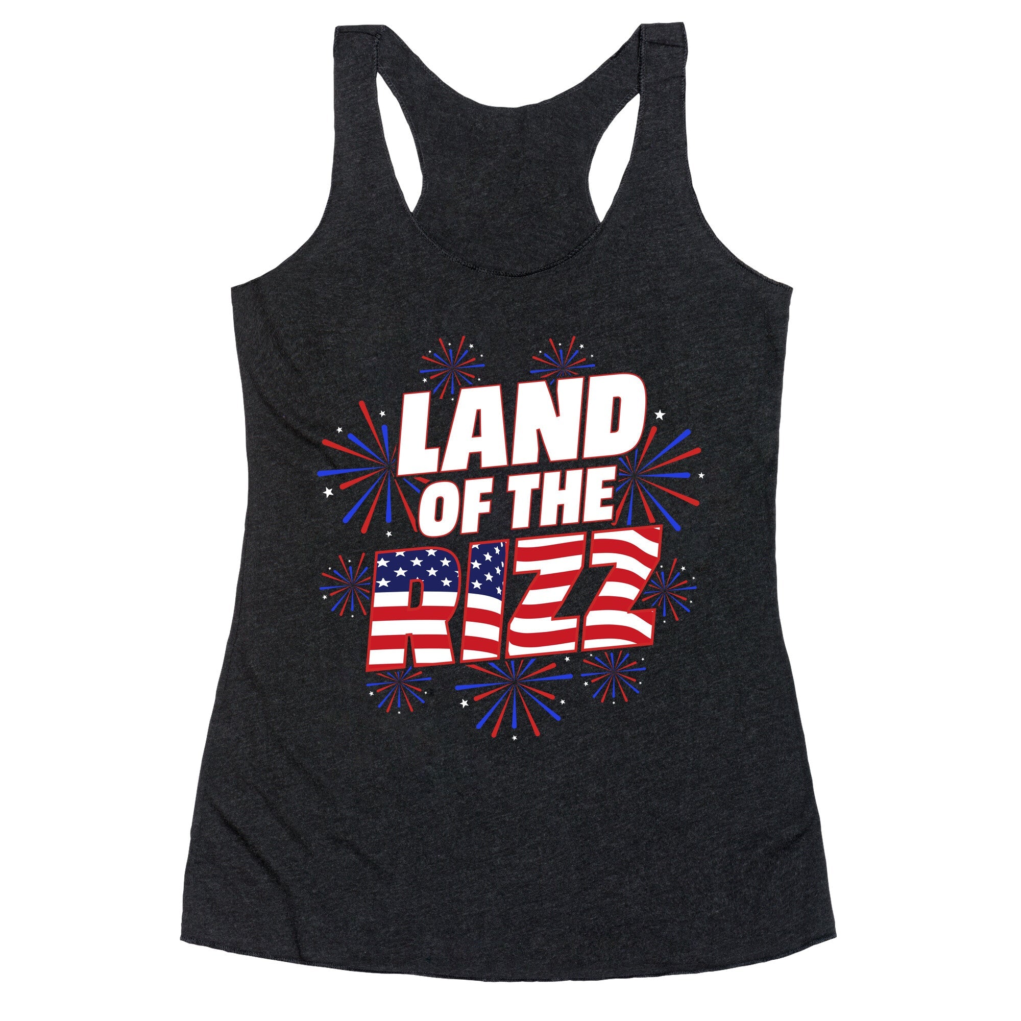 Land of the Rizz Racerback Tank