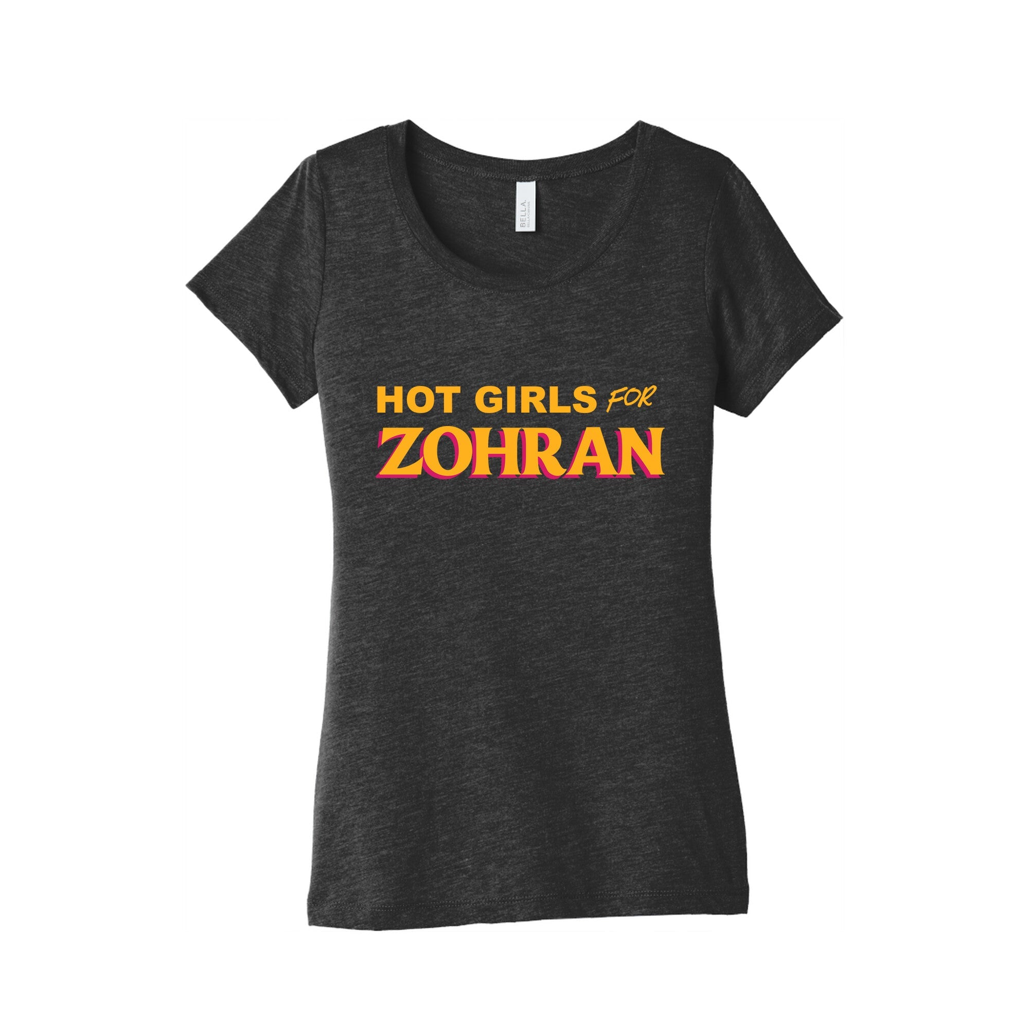 Hot Girls For Zohran Womens Triblend Tee