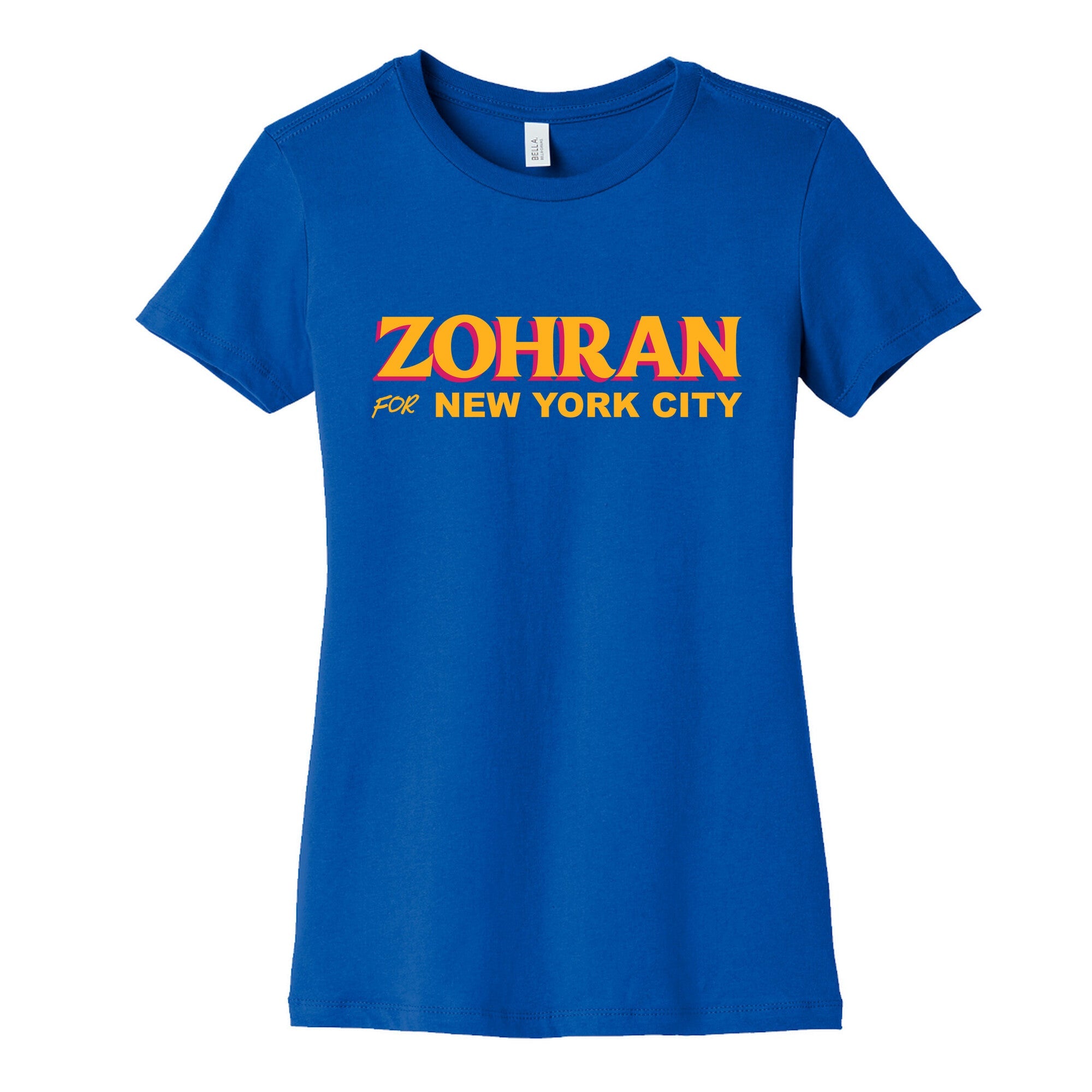 Zohran for New York City Womens Cotton Tee