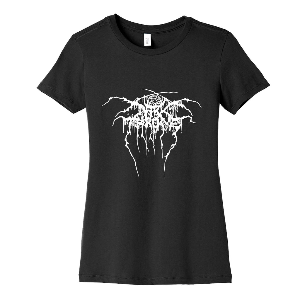 Darkthrone Classic Logo Womens Cotton Tee