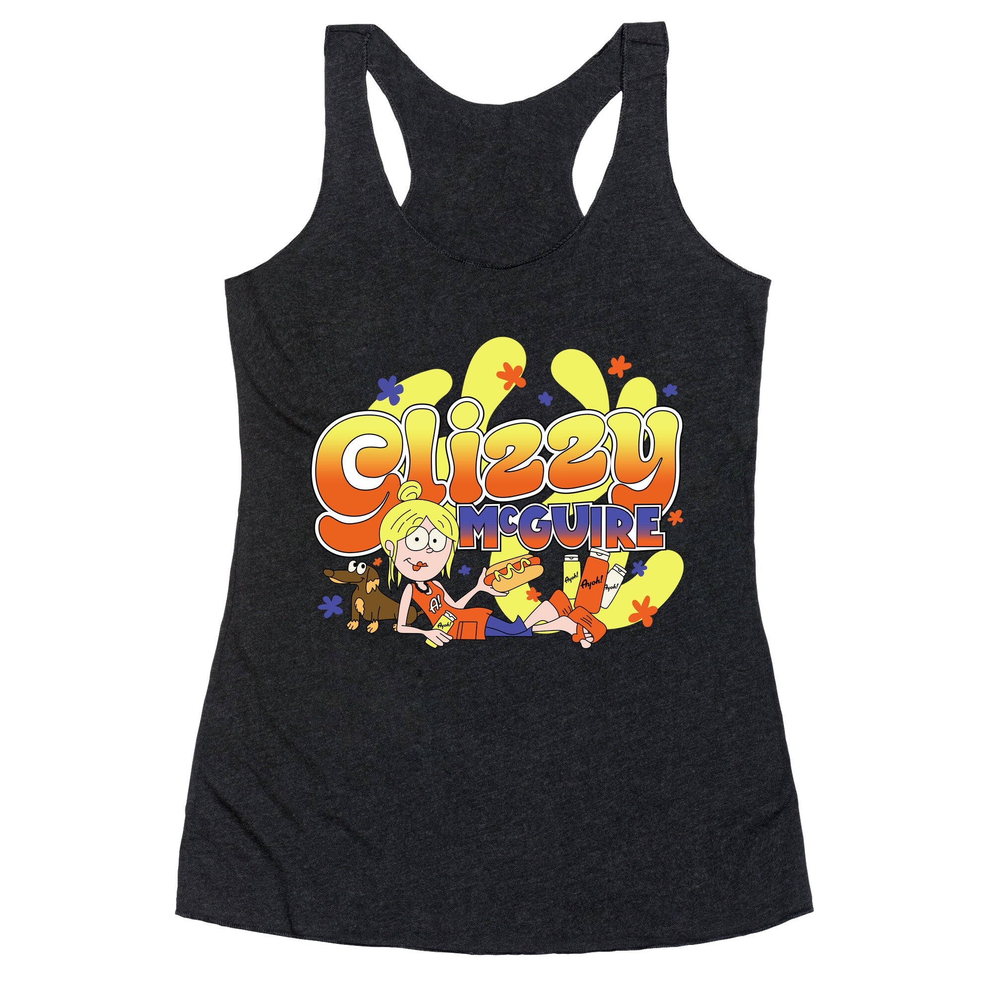 Glizzy McGuire Racerback Tank