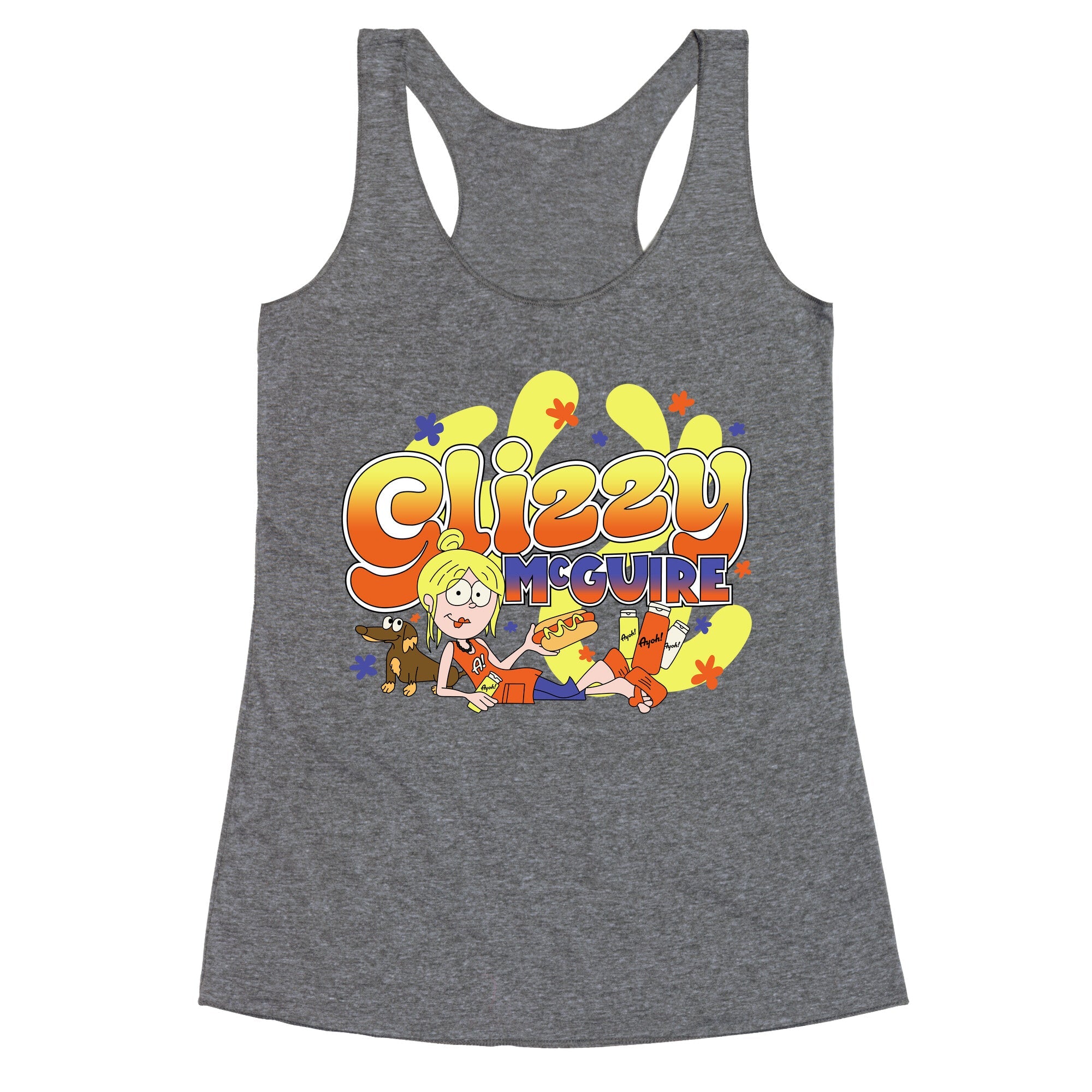 Glizzy McGuire Racerback Tank