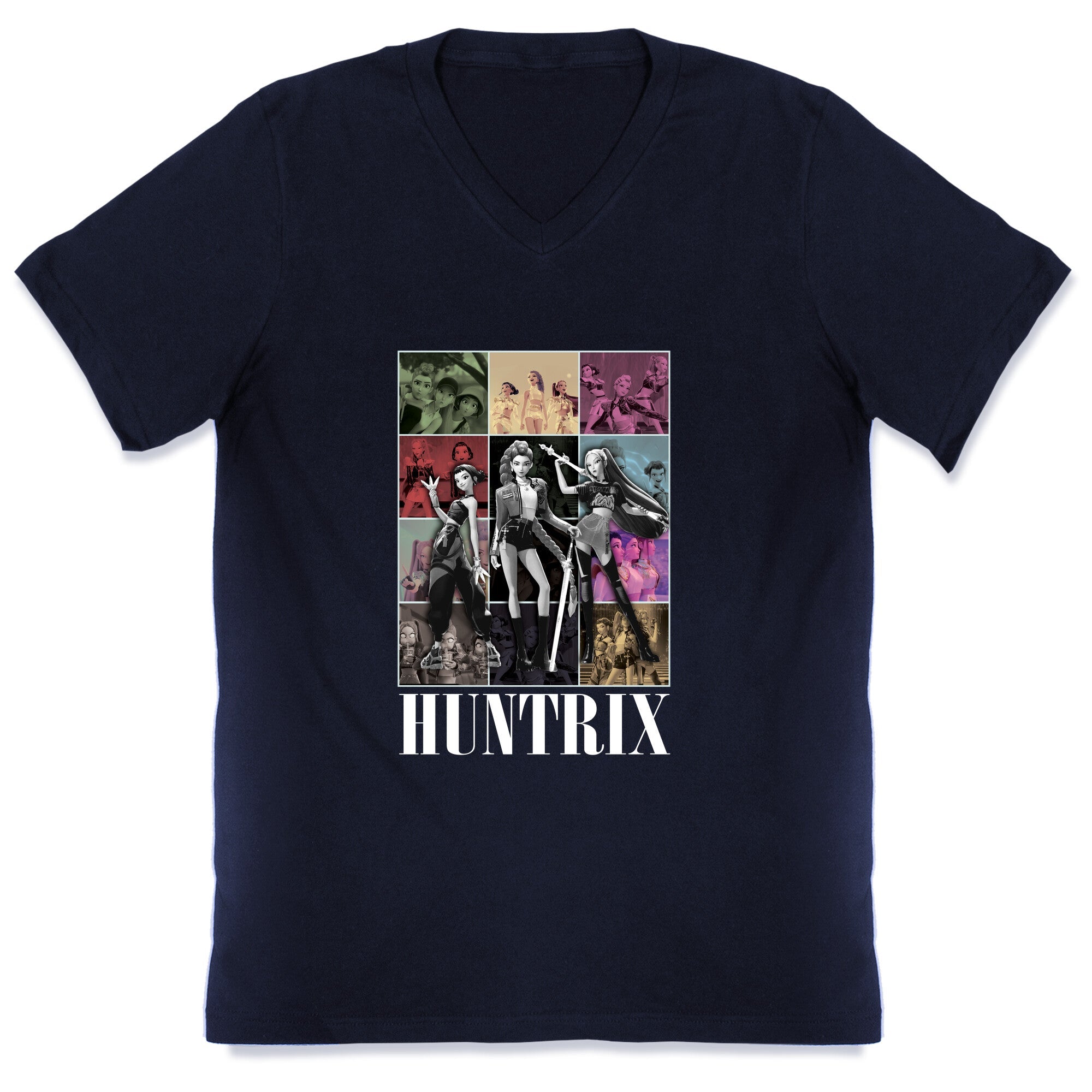 Huntrix Kpop Demon Hunters V-Neck