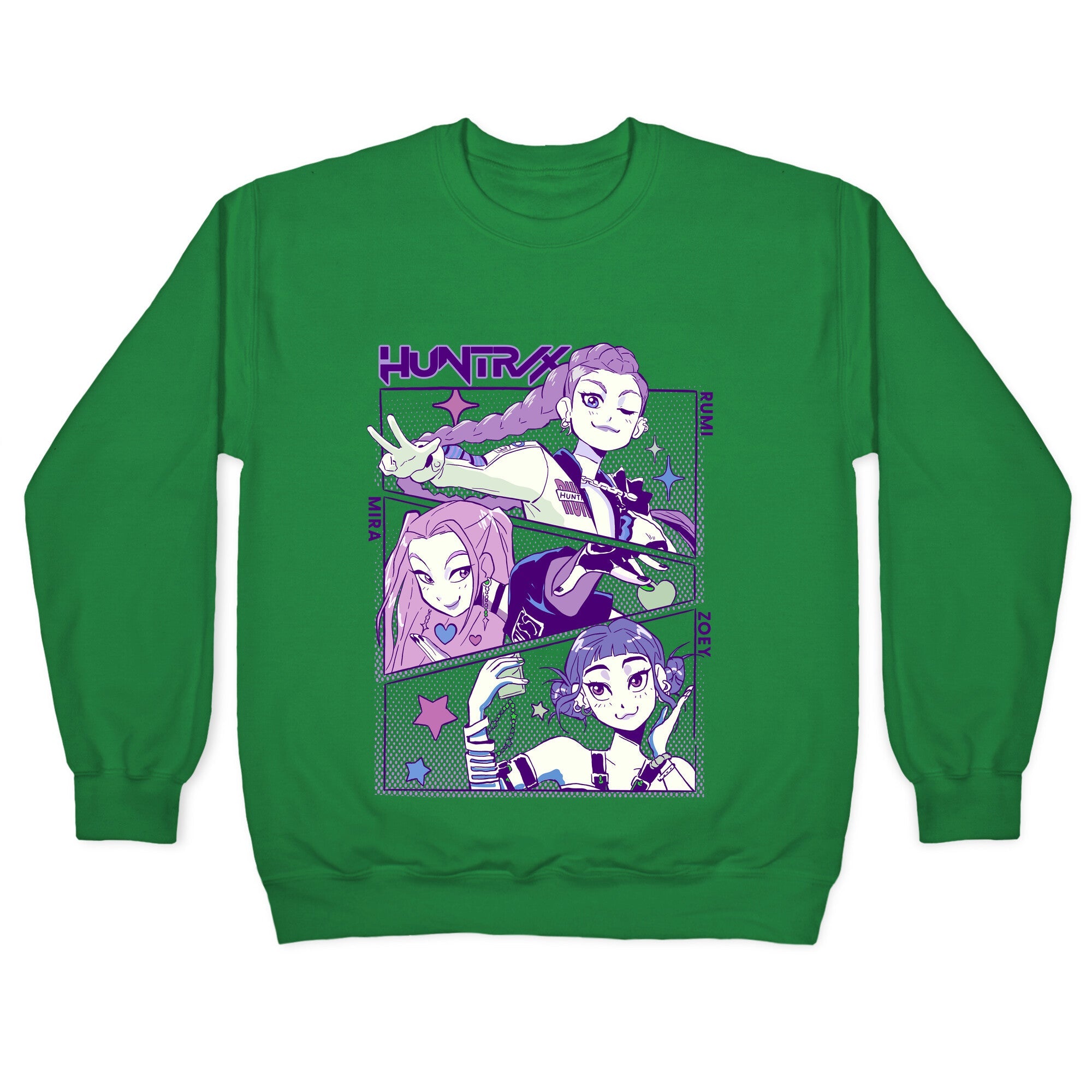 Huntrix Kpop Crewneck Sweatshirt