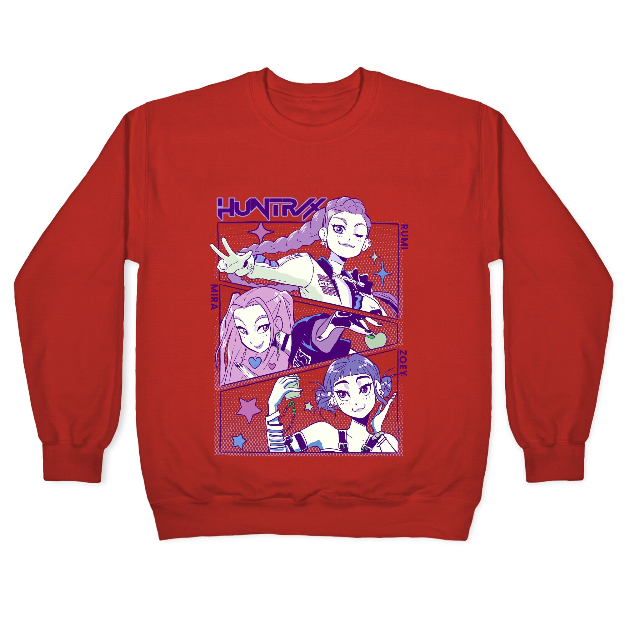 Huntrix Kpop Crewneck Sweatshirt