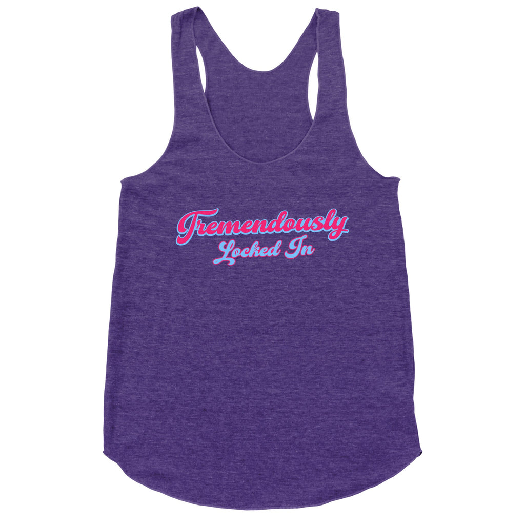 Tremendously Locked In Racerback Tank