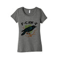 F Caw F Womens Triblend Tee
