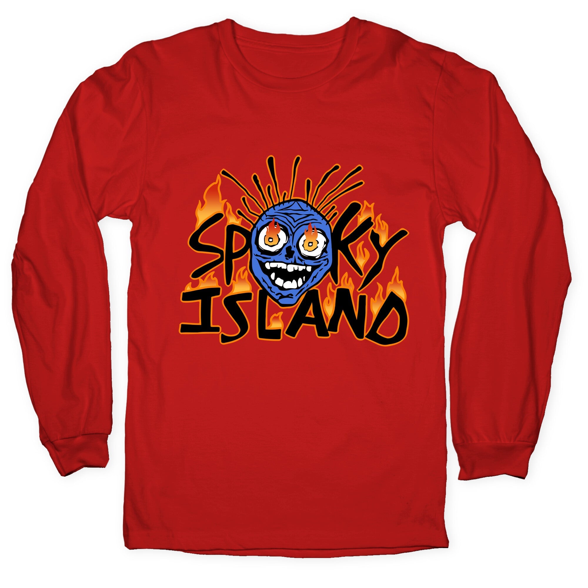 Spooky Island Longsleeve Tee
