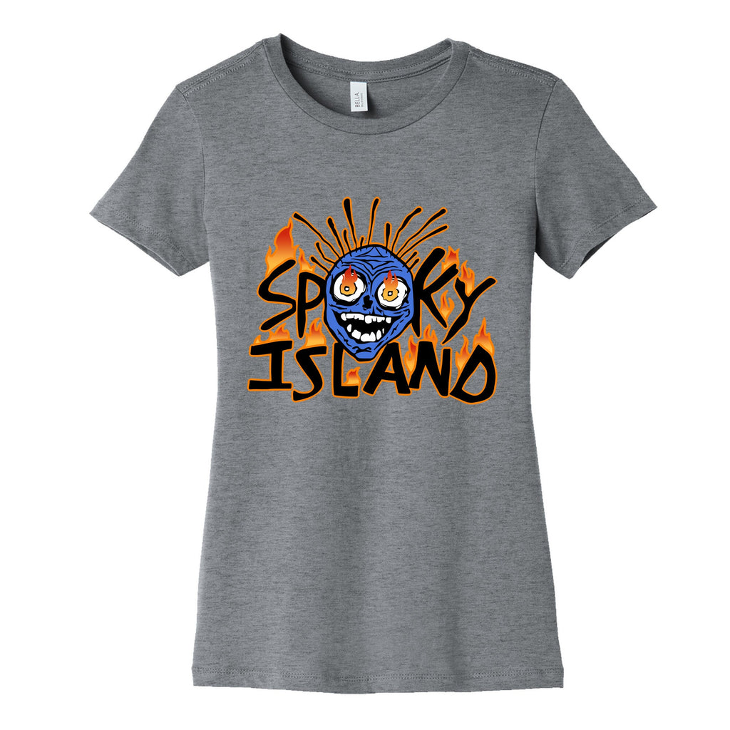 Spooky Island Womens Cotton Tee