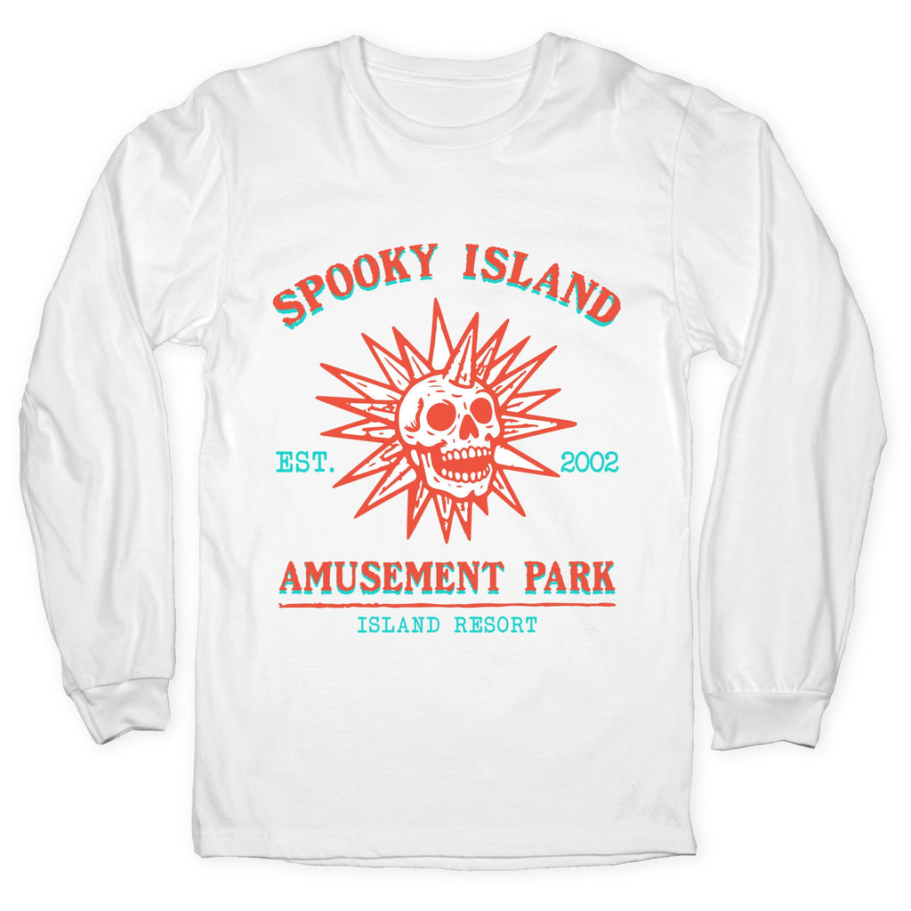 Spooky Island Retro Longsleeve Tee