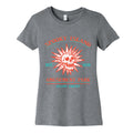 Spooky Island Retro Womens Cotton Tee