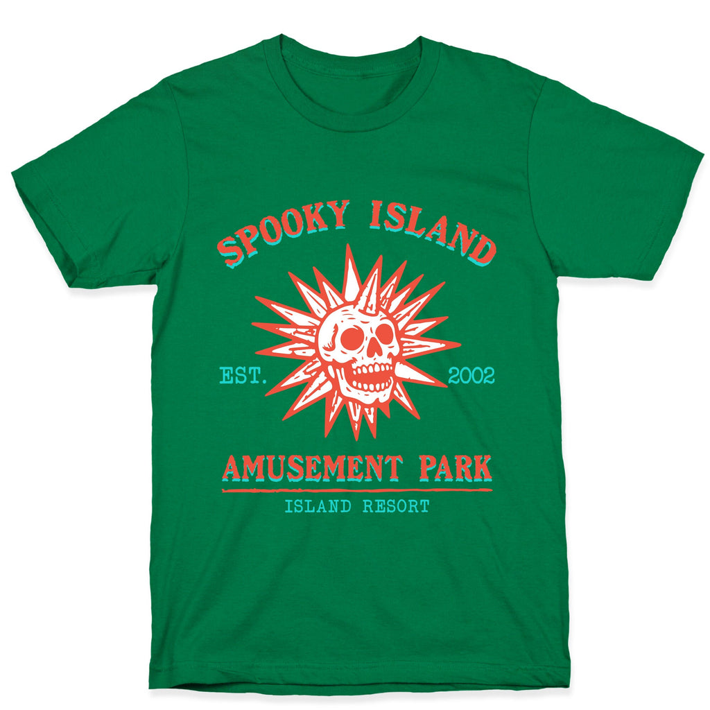 Spooky Island Retro T-Shirt