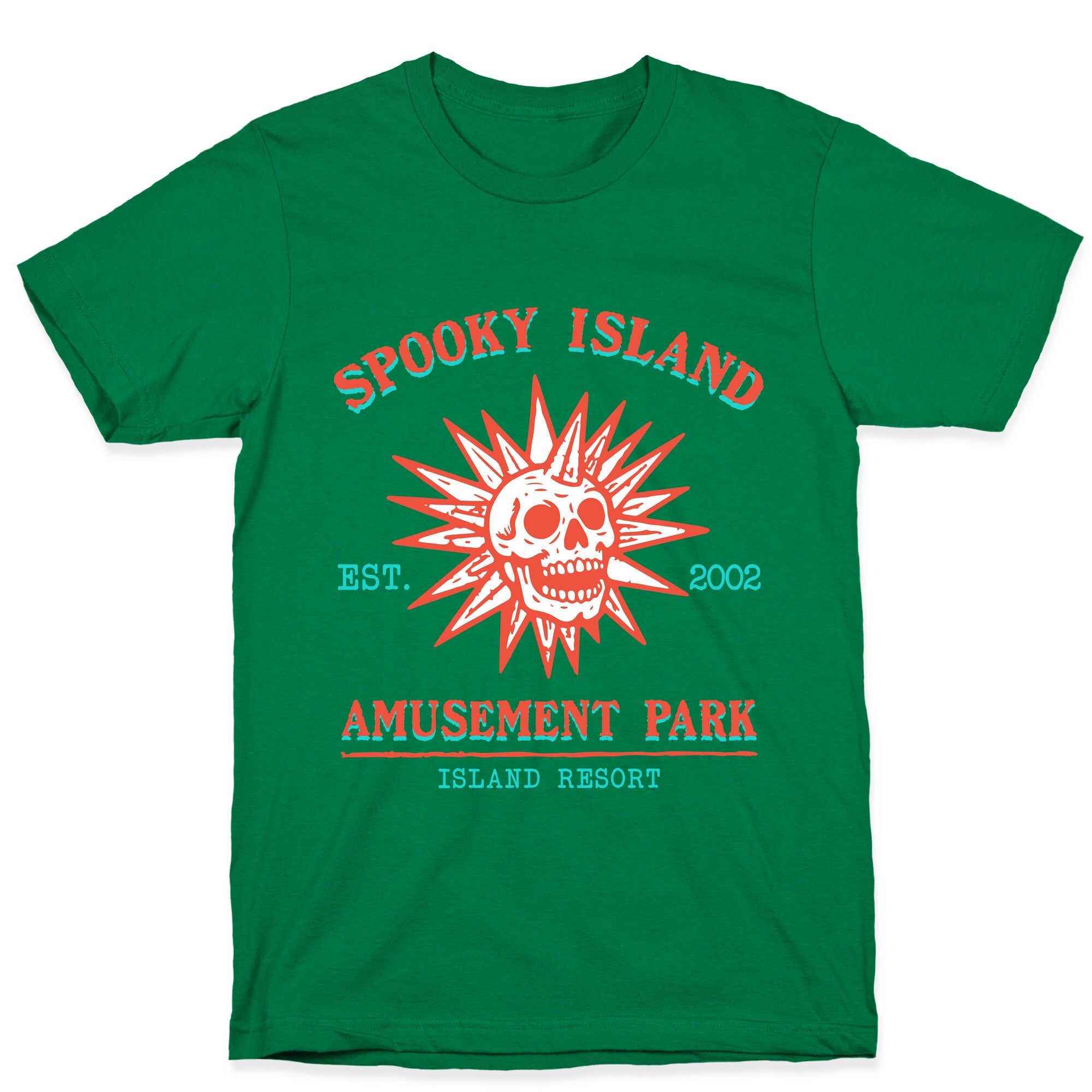 Spooky Island Retro T-Shirt