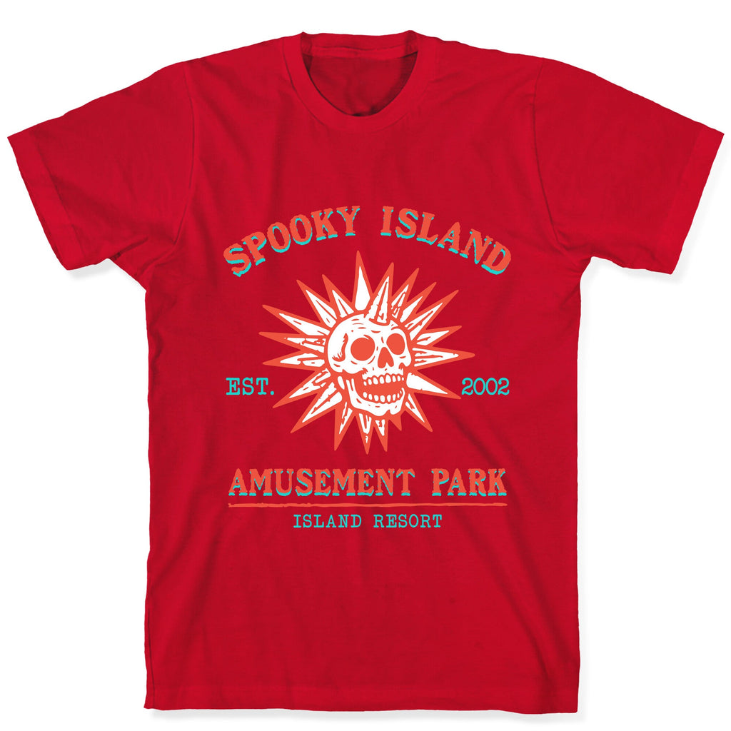 Spooky Island Retro T-Shirt