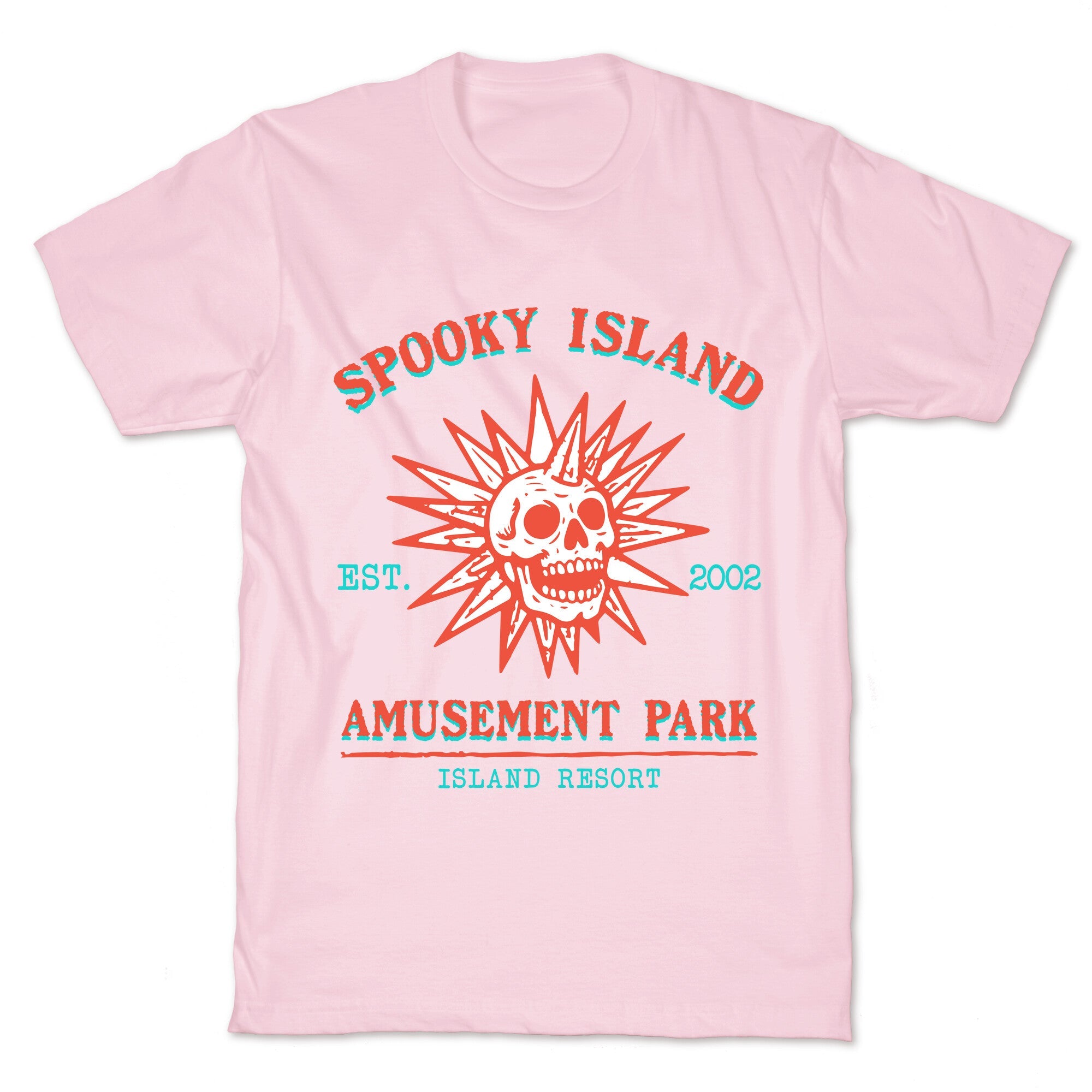 Spooky Island Retro T-Shirt