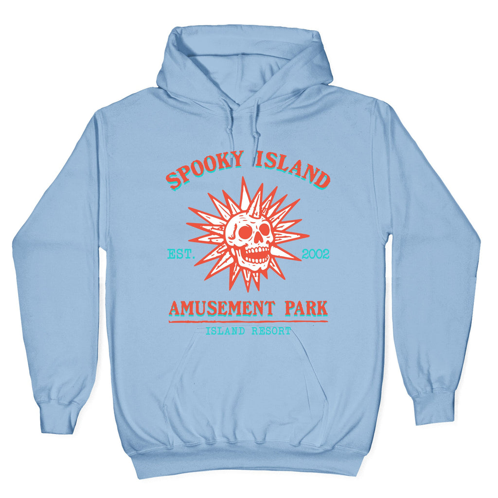 Spooky Island Retro Hoodie