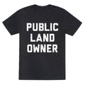 Public Land Owner Unisex Triblend Tee